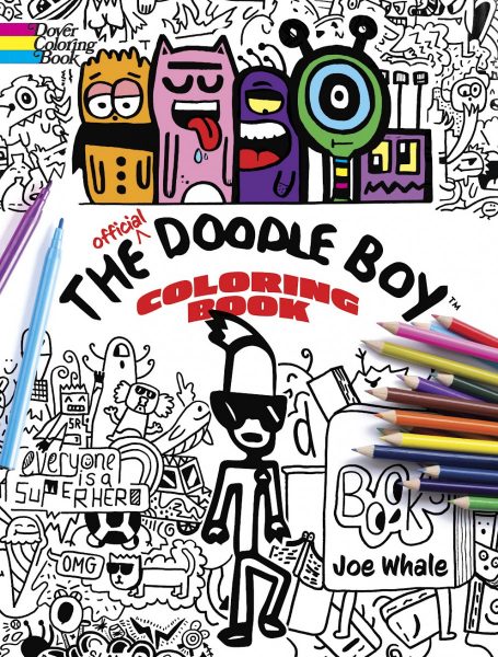 Blog Tour The Official Doodle Boy™ Coloring Book  Created by Joe Whale