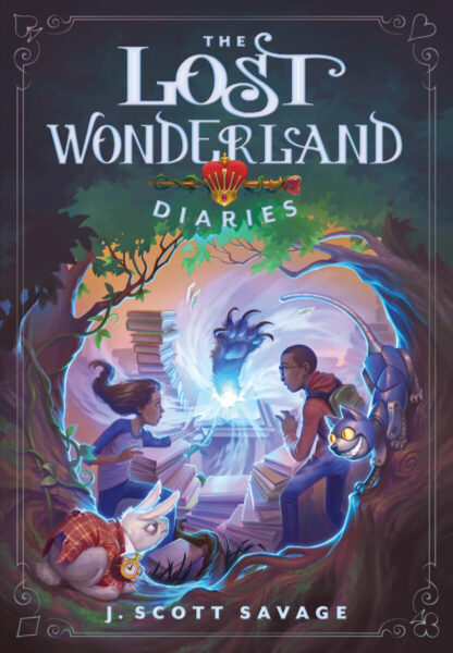 Middle-Grade Review: The Lost Wonderland Diaries #1 The Lost Wonderland Diaries by J. Scott Savage